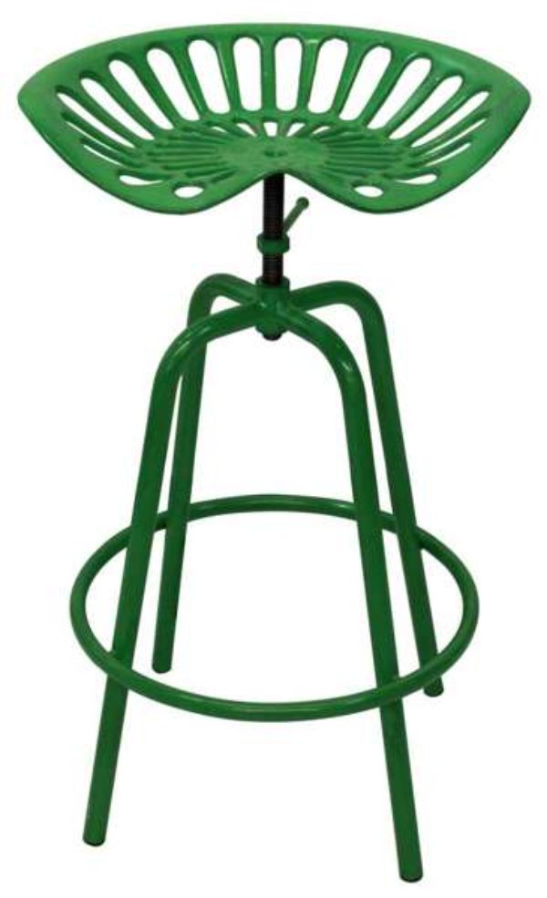 Leigh Country TX 97006 Tractor Seat Swivel Stool KD&#44; Green