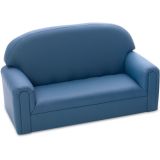 Brand New World BNWFI2B100 Just Like Home Infant Toddler Enviro Child Upholstery Blue Sofa