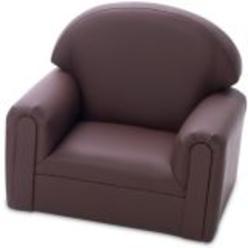 Brand New World Just Like Home Enviro-Child Upholstery Chair Color: Chocolate, Size: Infant / Toddler (18 Months - 36 Months)