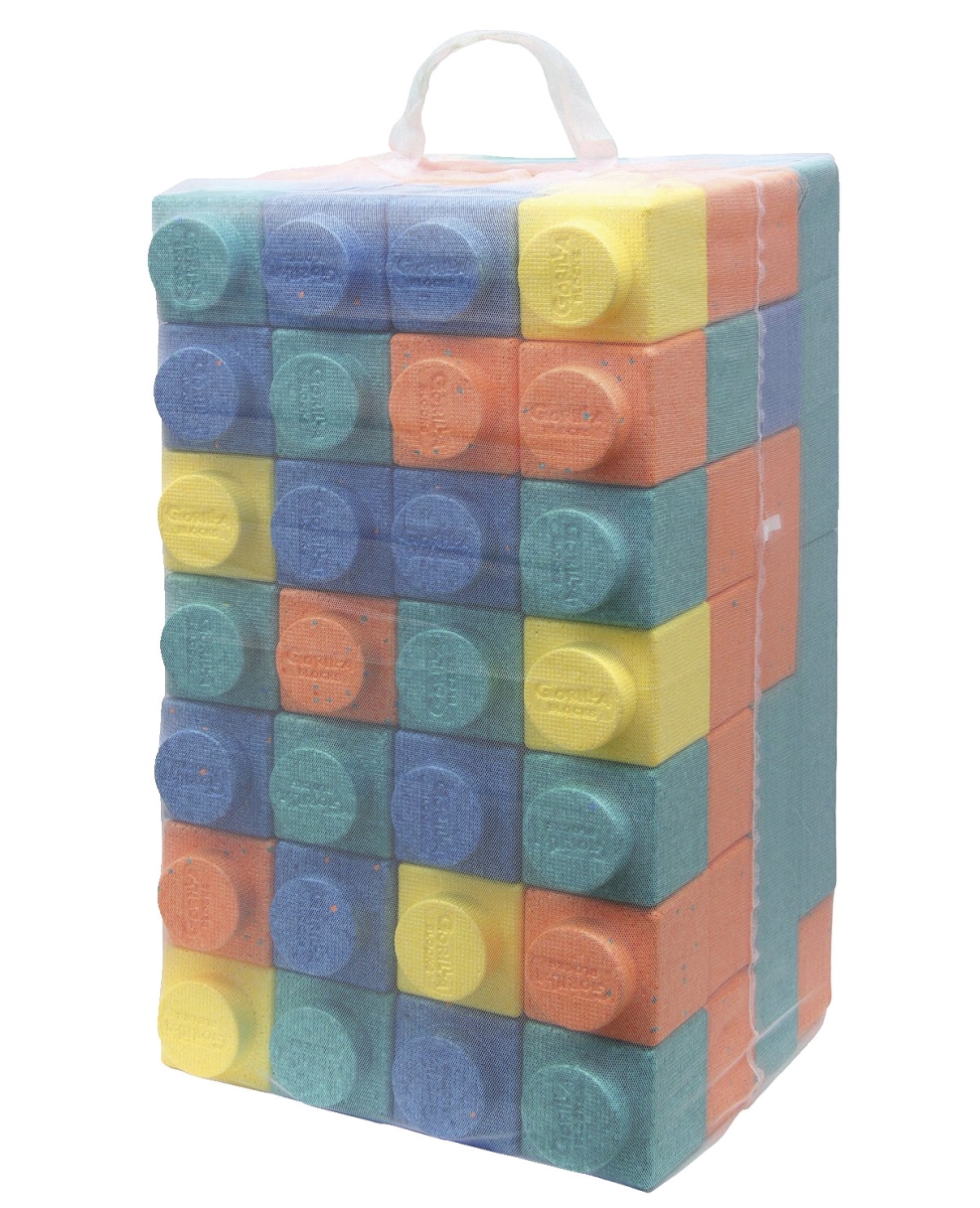 Made4Fun Gorilla Blocks, Set of 66