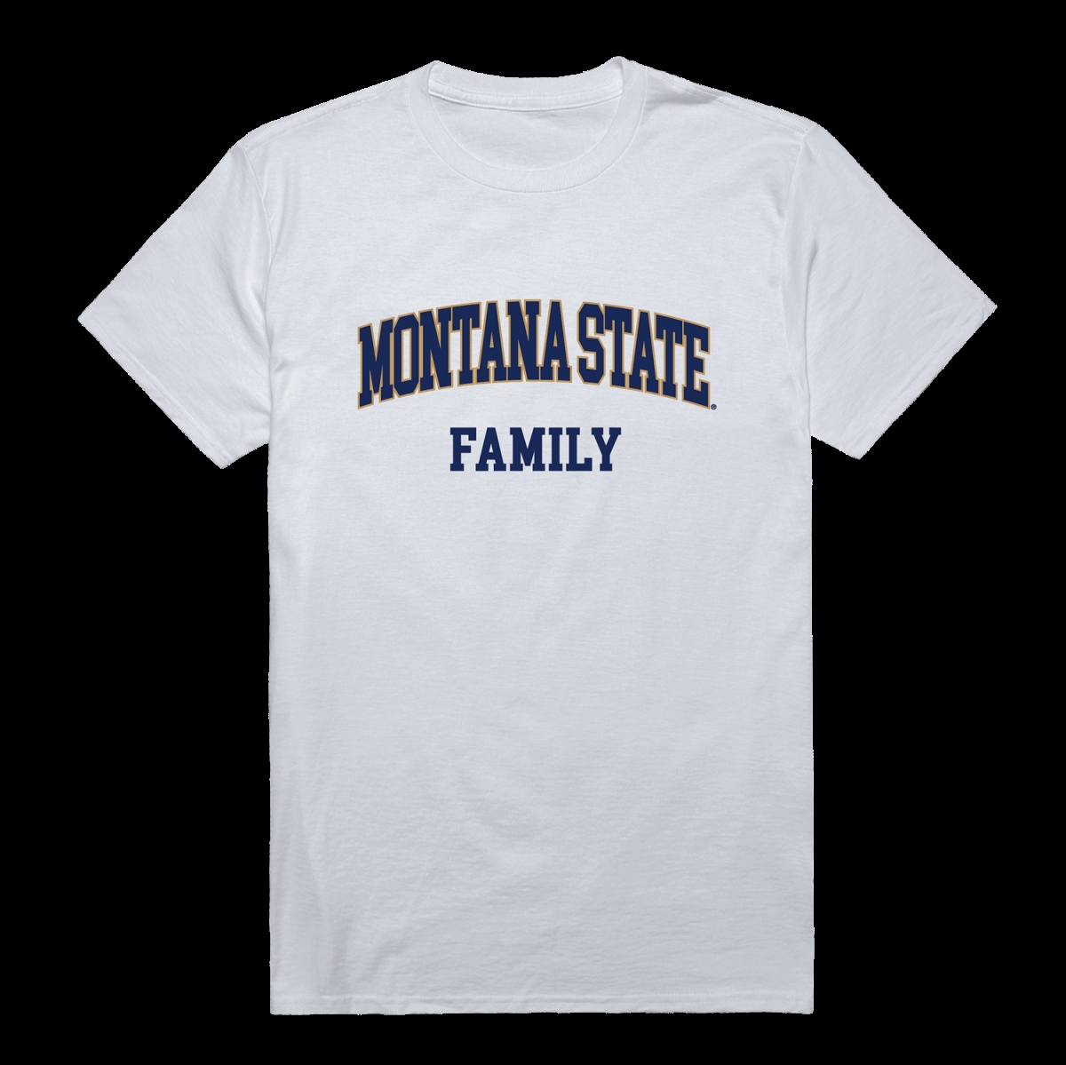 W Republic 571-192-WHT-05 Montana State University Bobcats Family T-Shirt&#44; White - 2XL