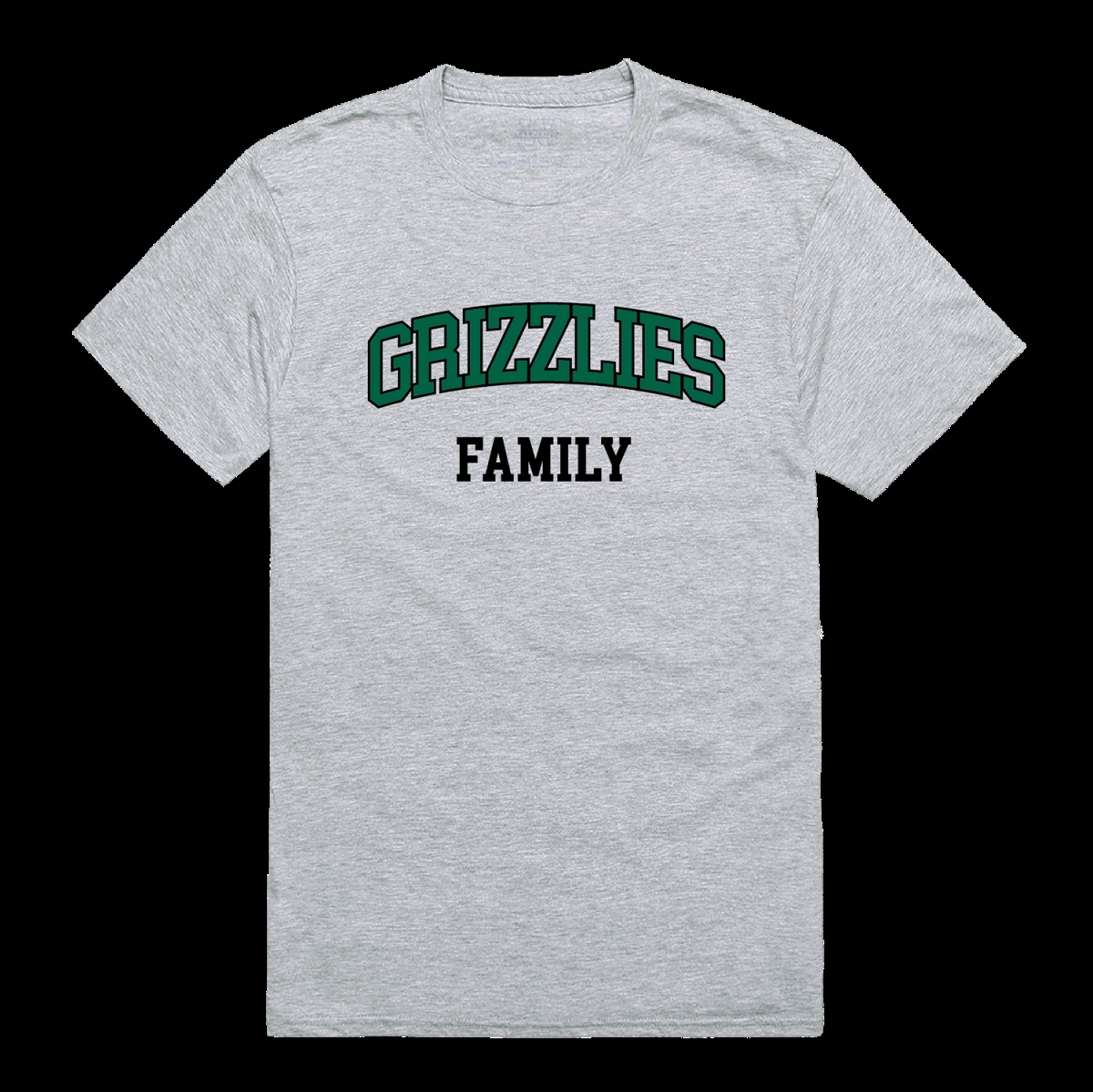 W Republic 571-493-HGY-01 Georgia Gwinnett College Grizzlies Family T-Shirt&#44; Heather Grey - Small