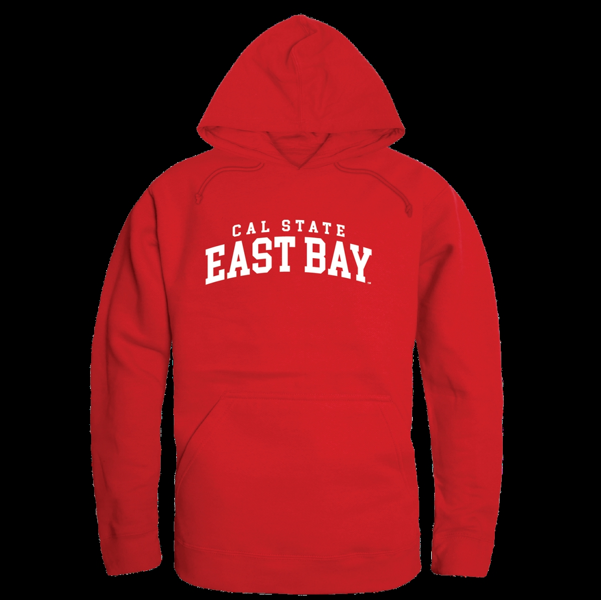 W Republic 569-205-RED-01 California State University&#44; East Bay Pioneers Seal Hoodie&#44; Red - Small
