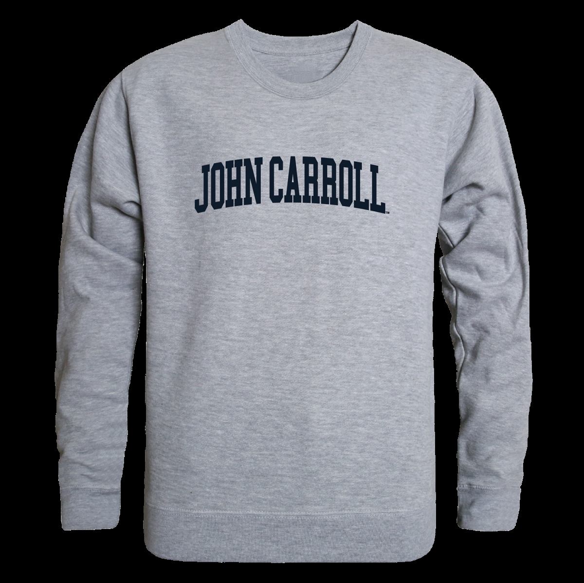W Republic 543-694-HGY-04 John Carroll University Blue Streaks Game Day Crewneck Sweatshirt&#44; Heather Grey - Extra Large
