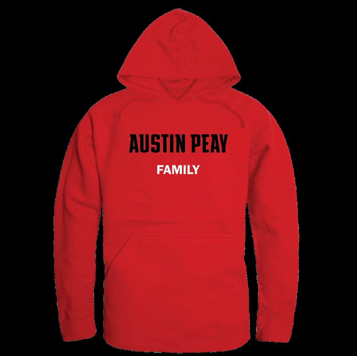 W Republic 573-105-RED-05 Austin Peay State University Governors Family Hoodie&#44; Red - 2XL