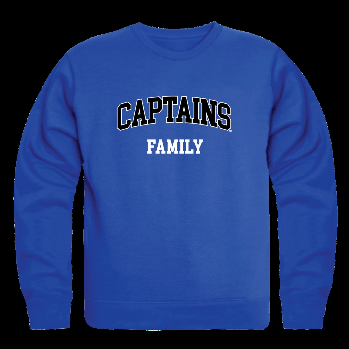 W Republic 572-279-RYL-04 Christopher Newport University Captains Family Crewneck Sweatshirt&#44; Royal - Extra Large