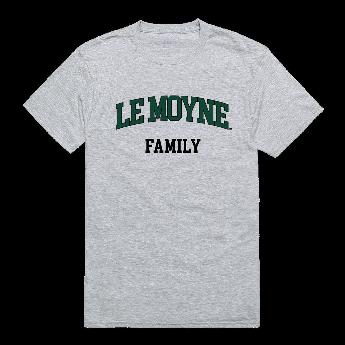 W Republic 571-529-HGY-04 Le Moyne College Dolphins Family T-Shirt&#44; Heather Grey - Extra Large