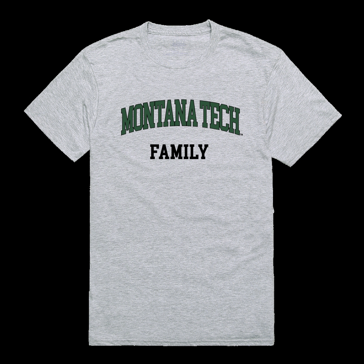 W Republic 571-550-HGY-02 Montana Technological University Orediggers Family T-Shirt&#44; Heather Grey - Medium