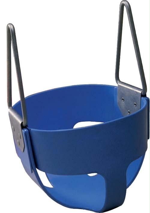 Olympia Sports PG036P Rubber Enclosed Infant Swing Seat - Blue