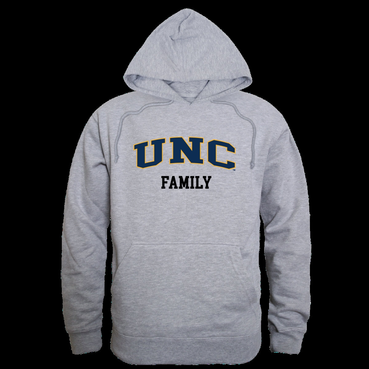 W Republic 573-244-HGY-05 University of Northern Colorado Bears Family Hoodie&#44; Heather Grey - 2XL