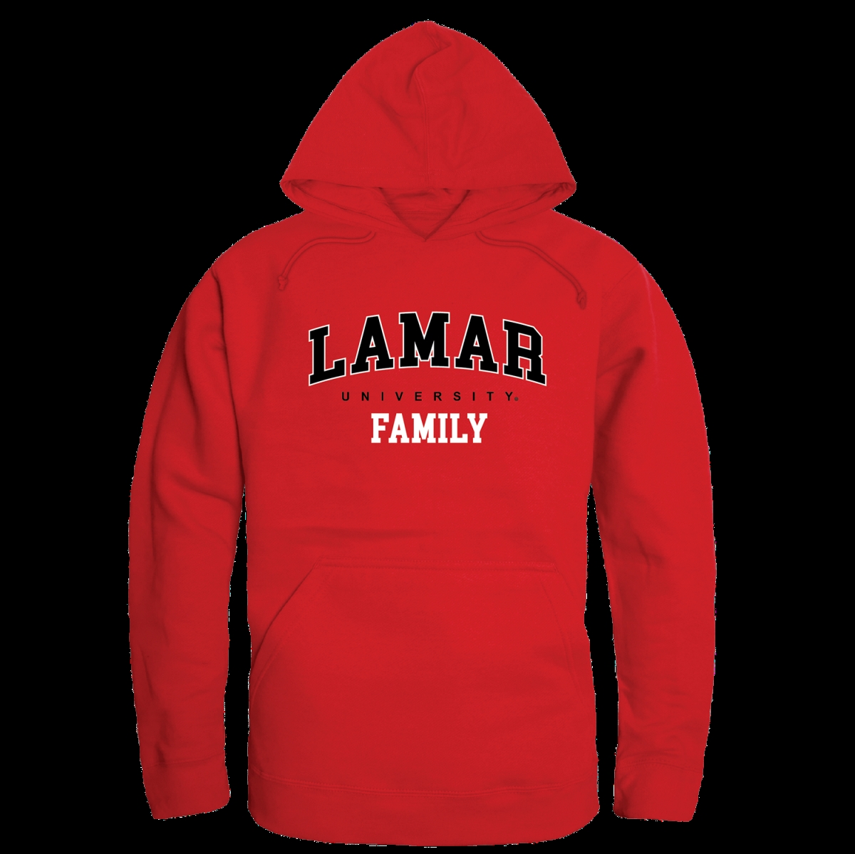 W Republic 573-326-RED-04 Lamar University Cardinals Family Hoodie&#44; Red - Extra Large
