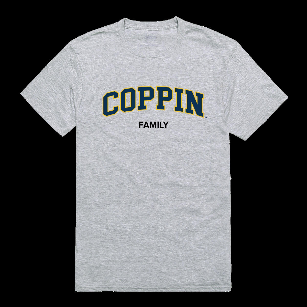 W Republic 571-286-HGY-03 Coppin State University Eagles Family T-Shirt&#44; Heather Grey - Large