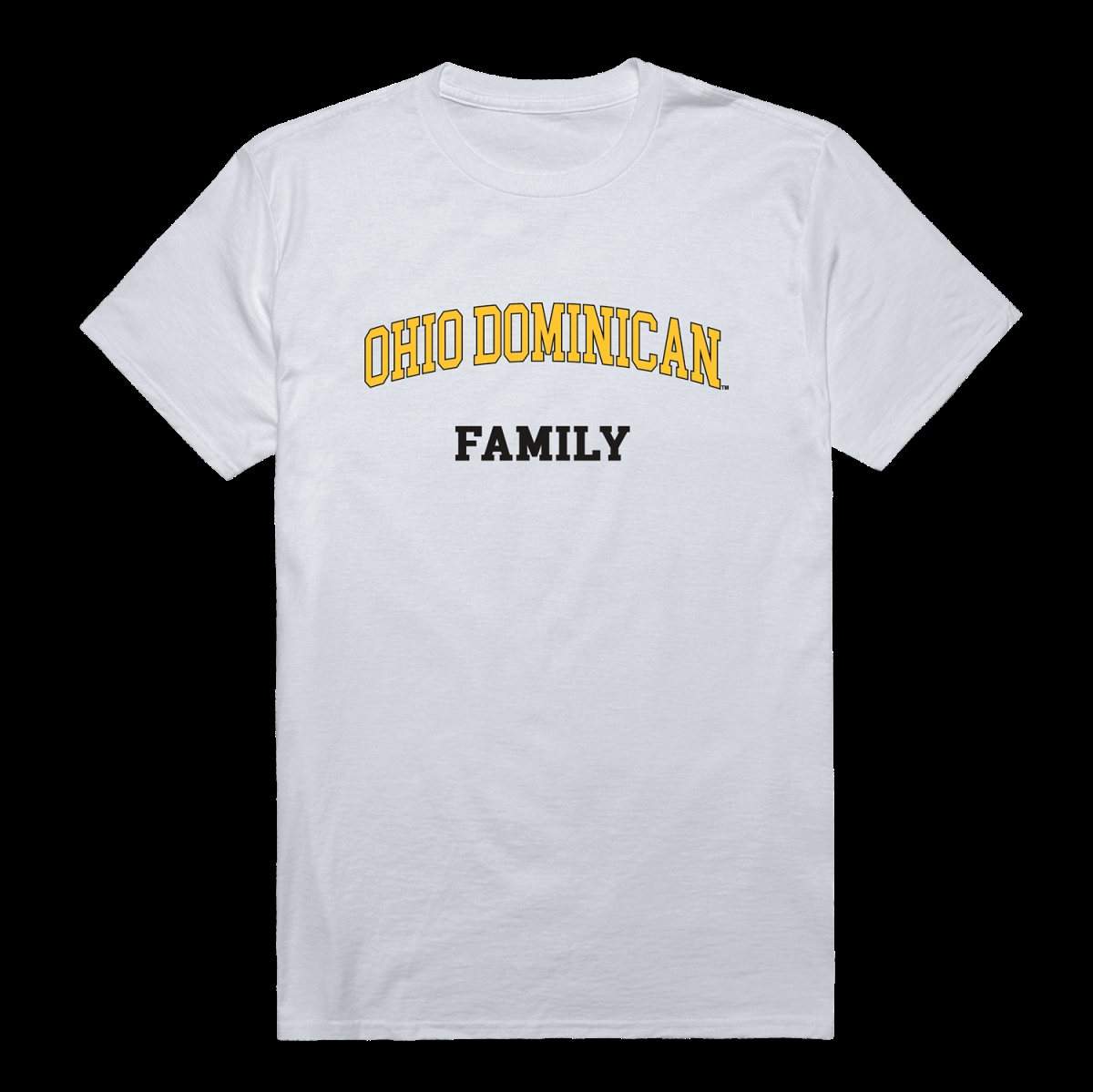 W Republic 571-563-WHT-02 Ohio Dominican University Panthers Family T-Shirt&#44; White - Medium