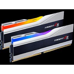 G.Skill F5-7800J3646H16GX2-TZ5RS Trident Z5 RGB Series 32GB - 2 x 16GB - 288-Pin PC RAM DDR5 7800 Desktop memory Model&#44; Silver
