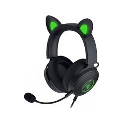 Razer Kraken Kitty V2 Pro Wired Rgb Headset: Interchangeable Ears (Kitty, Bear, Bunny) - Stream Reactive Lighting - Detachable H