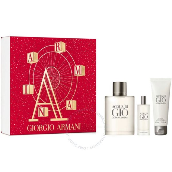 L'Oreal GALE1246 Acqua Di Gio Gift Set Fragrances for Men - 3 Piece