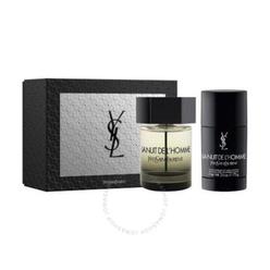 L'Oreal Yves Saint Laurent La Nuit De Lhomme 2 Pcs Set: 3.4 Edt + 2.7 Deodorant