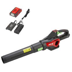 HENX A40CF900HEB01 40V Cordless Brushless Leaf Blower with Charger & Battery&#44; Red & Green