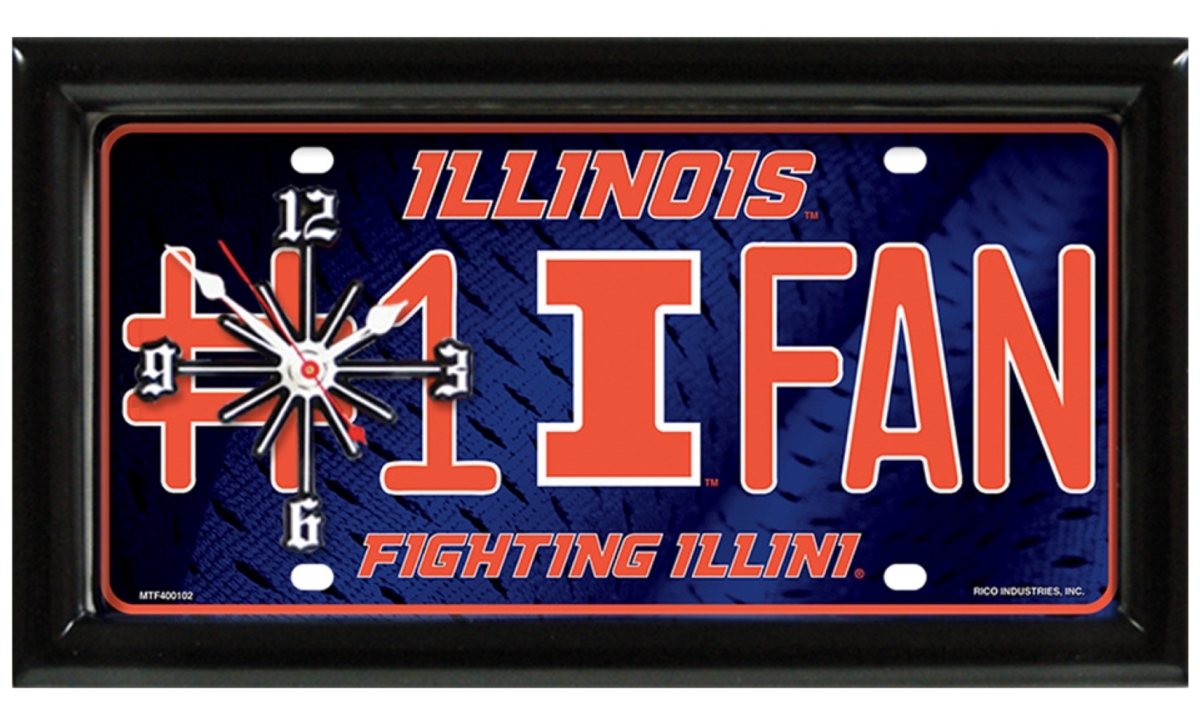 ODASH INC Odash LPC-ILL Illinois Fighting Illini Clock