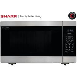 Sharp ZSMC2266HS 2.2 cu. ft. 1200W Countertop Microwave Oven with Inverter Technology&#44; Stainless Steel