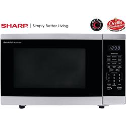 Sharp ZSMC1464HS 1.4 cu. ft. 1100W Countertop Microwave Oven with Inverter Technology&#44; Stainless Steel
