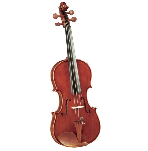 SAGA SV-1260 Cremona Maestro First Violin Outfit with One Piece Back