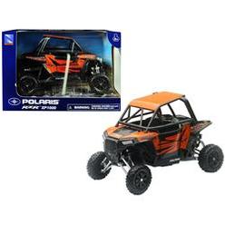 New-Ray Toys Inc New Ray Polaris RZR XP1000 ATV Orange 1/18 Model by New Ray