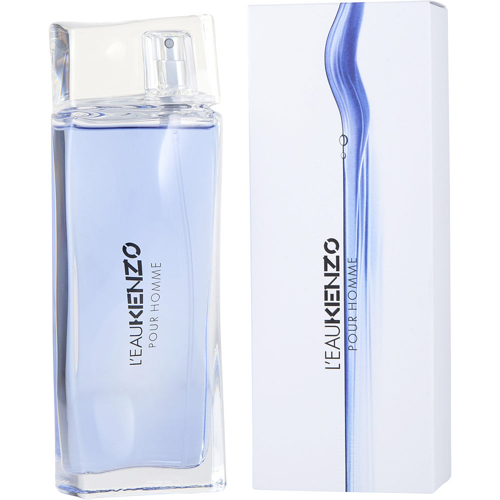 Kenzo 458890 3.3 oz LEau Eau De Toilette Spray for Men - New Packaging
