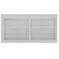 IMPERIAL MANUFACTURING GROUP Imperial Manufacturing RG0019 White Base Board Grilles Standard, 12 x 6 In.