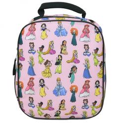 Disney Presses Disney Princesses Insulated Lunch Bag Vertical Girls Pink Rapunzel Tiana