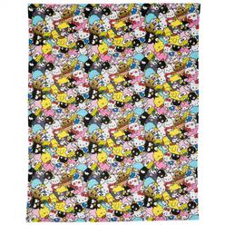 Sanrio 860877 Hello Kitty & Friends Collage Tea Towel