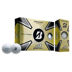 Bridgestone e12 Contact Soft Golf Balls (12pk, WHITE, 2023) NEW