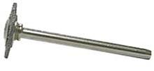 WEILER CORPORATION Weiler Miniature Stem-Mounted Wheel Brush, 1 Inches Dia., 0.003 Inches Steel Wire, 37000 Rpm - 1 per EA - 26012