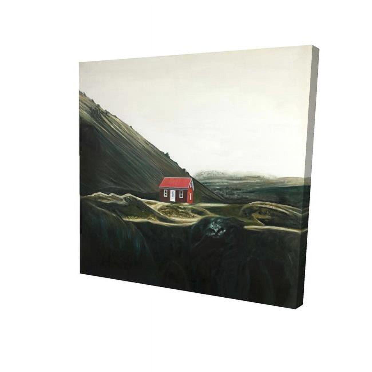 Begin Home Decor 2080-3232-LA185 32 x 32 in. Isolated Shack-Print on Canvas