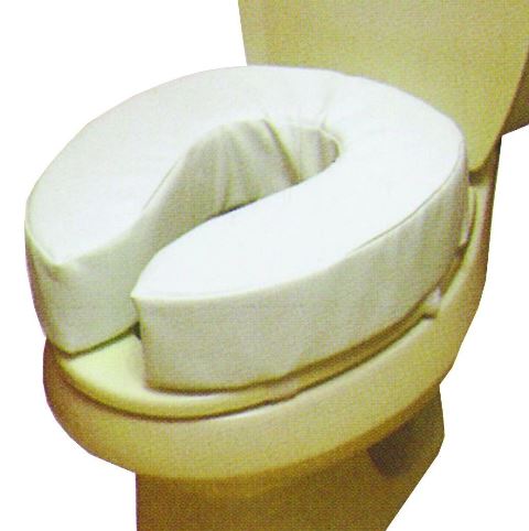 Rose Health Care 1040 2 in. Padded Commode Cushion Toilet Seat