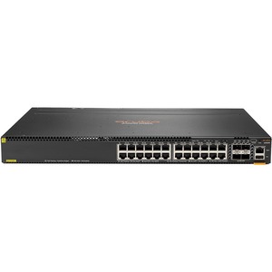 HP JL662A 6300M 24-Port 1GbE Class 4 PoE & 4-Port SFP56 Switch - 24 Ports - Manageable - 3 Layer Supported - Modular - Twisted Pair