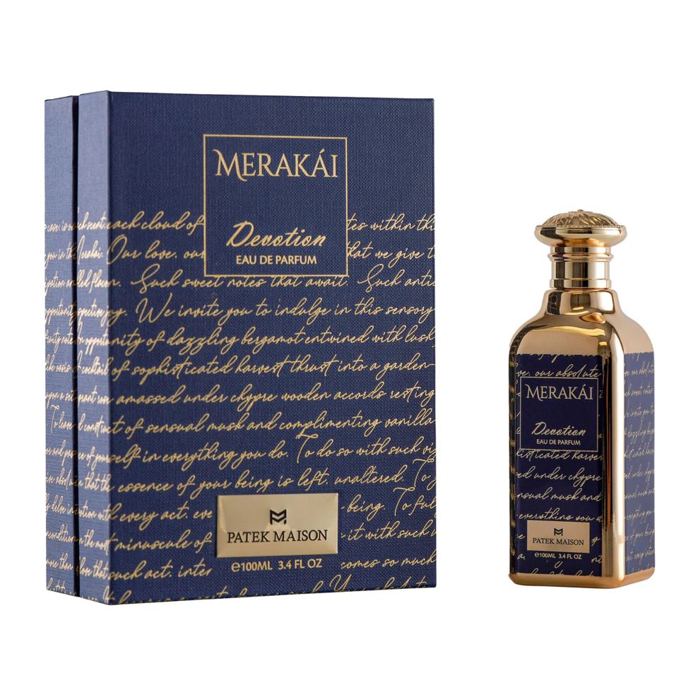 Merakai Devotion MMERAKAIDEVOTION34P 3.4 oz Men Patek Maison Eau De Parfum Spray