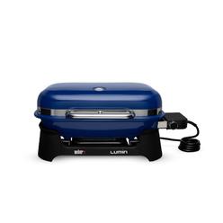 WEBER-STEPHEN PRODUCTS Weber 92300901 Lumin Electric Grill, Deep Ocean Blue - Quantity 1