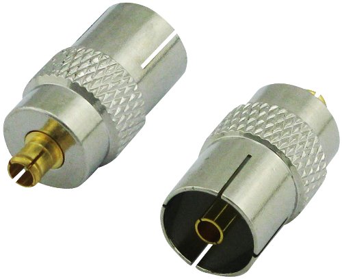 FiveGears DVB-T TV PAL Female Jack to MXC Male Adapter Coax Coaxial Connector Plug