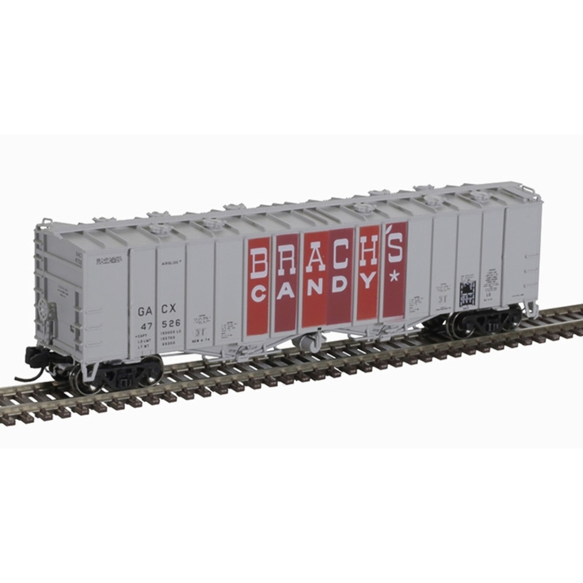 Atlas Model ATL50005810 N Scale Brach Candy Airslide Covered Hopper for No.47534