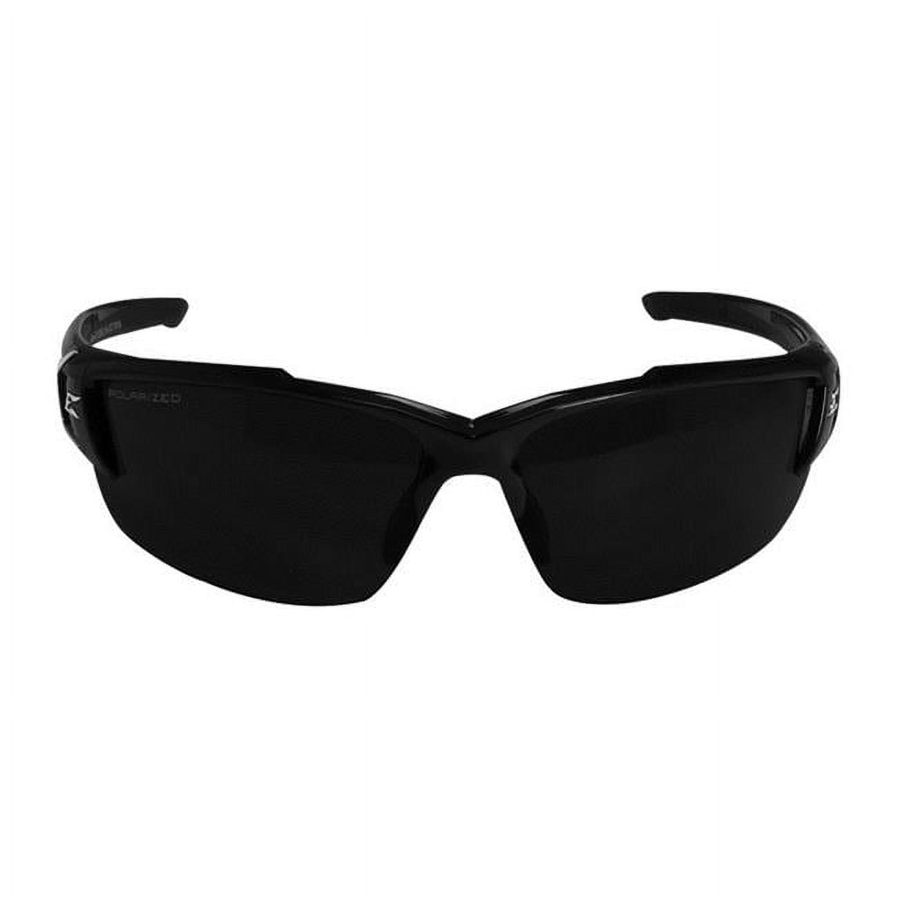 Edge Eyewear 2005838 Khor G2 Polarized Safety Glasses Smoke Lens Black Frame