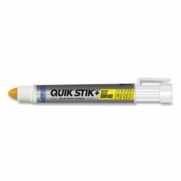 Nissen by Markal 434-28771 0.31 in. Quik Stik & Oily Surface Mini Solid Paint Marker - Yellow - Pack of 12