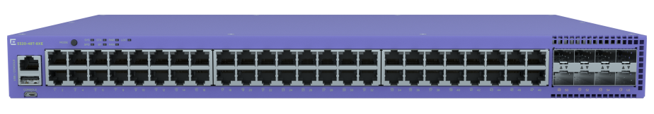 Extreme Network 5320-48P-8XE 5320 48 x 10-100-1000Base-T PoE Plus Ports 8 x 1GbE SFP Ports Upgradeable to 10G SFP Plus