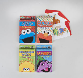 Sesame Street Flashcards&#44; Pack of 22