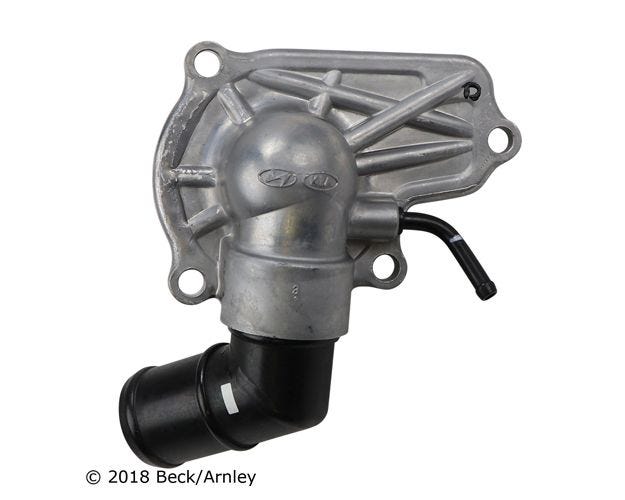 Beck Arnley 143-0896 Engine Coolant Thermostat Housing Assembly for 2009-2009 Kia Borrego