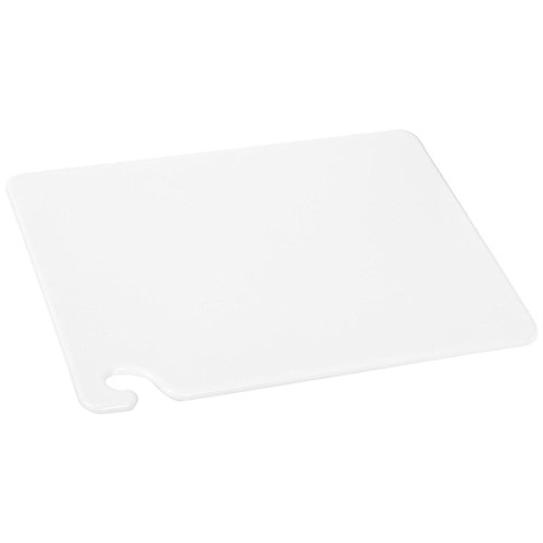 San Jamar CB152012WH 20 x 15 x 0.25 in. Cut - N - Carry, Color Cutting Boards - Plastic, White
