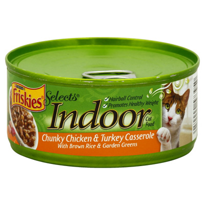 Nestle Purina Petcare 050203 Frisk Select Indoor Chicken-Turkey 24-5.5 Oz. Pack of 24
