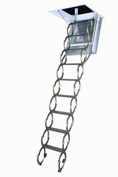 Fakro 66858 LSF 22/47 Scissor Fire Rated Attic Ladder Maximum capacity: 350 Lbs