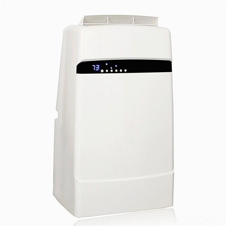 KEEN Eco-Friendly 12000 BTU Dual Hose Portable Air Conditioner with Heater