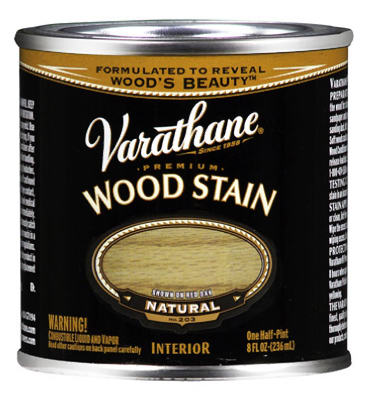 Rust-Oleum 211755 0.5 Point Premium Oil Based Interior Wood Stain, Natural